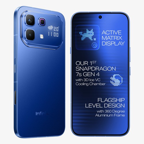 Infinix note pro blue - note, (